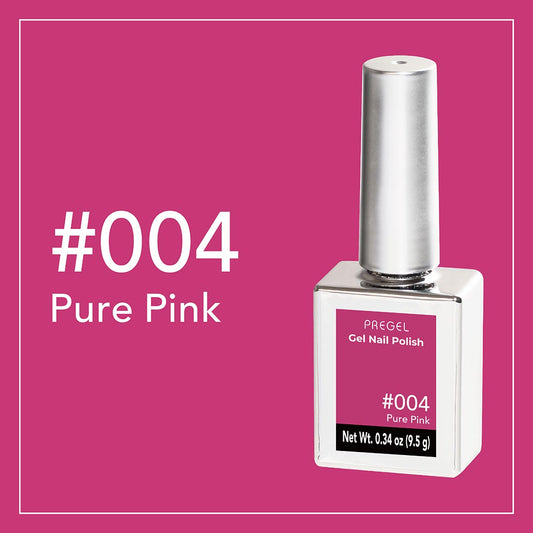 Pregel Gel Nails Polish Pure Pink #004