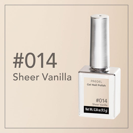 Pregel Gel Polish Sheer Vanilla #014