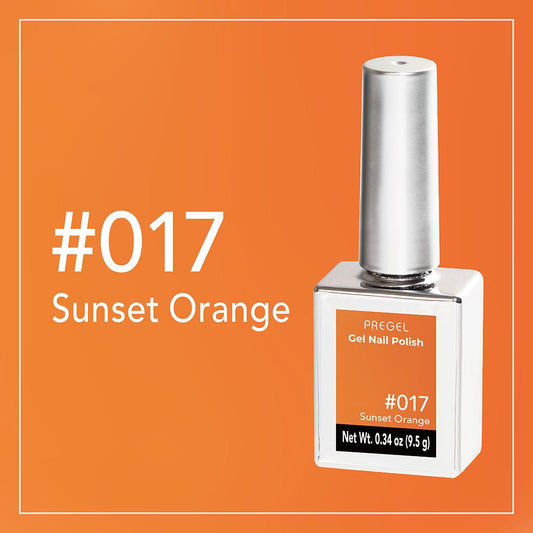 Pregel Gel Polish Sunset Orange #017