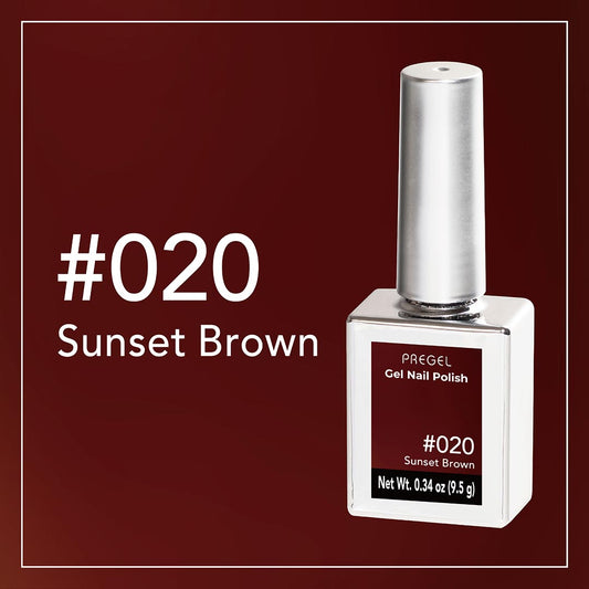 Pregel Gel Polish Sunset Brown #020