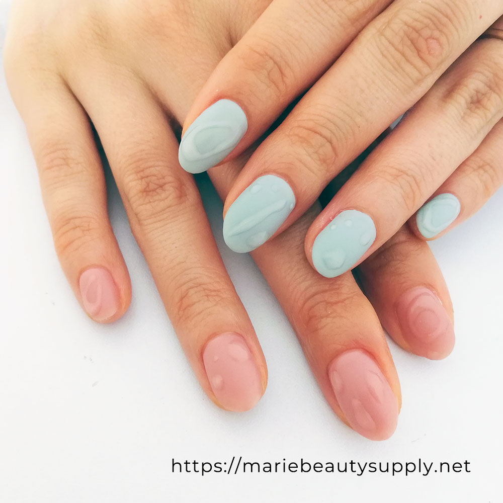 Water Drop Nails. Nail Art Gallery by MARIE BEAUTY SUPPLY.