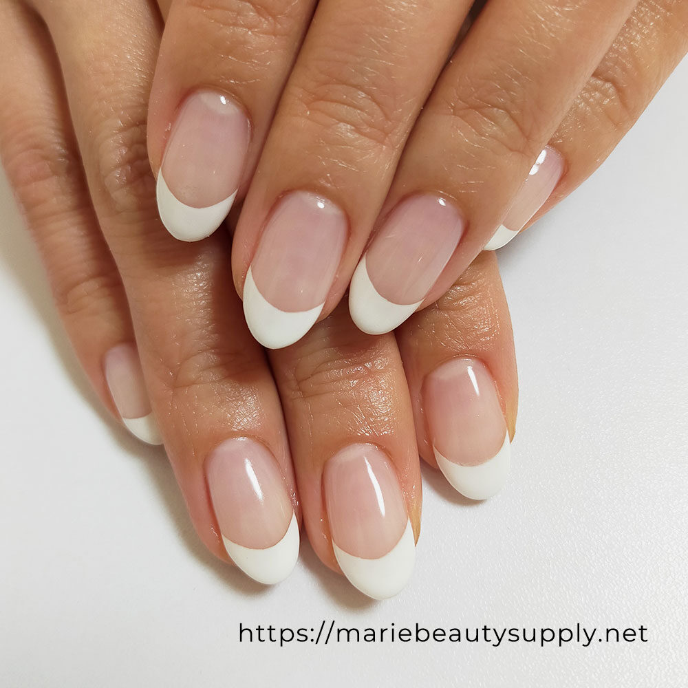 simple French nail